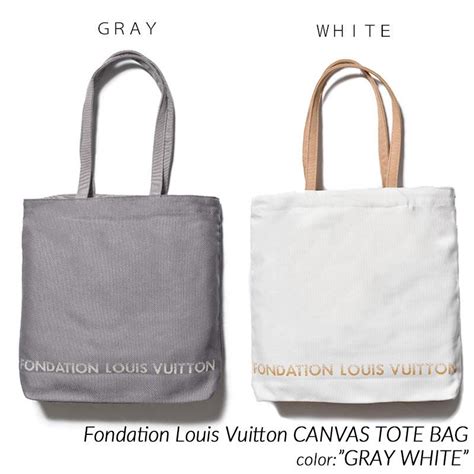 fondation louis vuitton tote bag